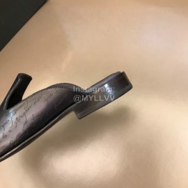 Berluti Fashion Calf Leather Casual Scandals For Men Gray