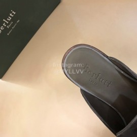 Berluti Fashion Calf Leather Casual Scandals For Men Gray