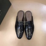 Berluti Fashion Plaid Calf Leather Casual Scandals For Men Black