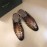 Berluti Fashion Plaid Calf Leather Casual Scandals For Men Brown