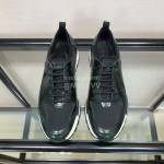 Berluti Calf Leather Casual Sneakers For Men Green