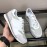 Berluti Calf Leather Elastic Cloth Casual Sneakers For Men White
