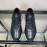 Berluti Calf Leather Casual Board Shoes For Men Black