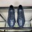 Berluti Calf Leather Casual Board Shoes For Men Navy
