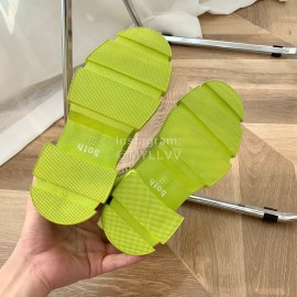 Both Cowhide Thick High Heeled Lace Up Boots For Women Green