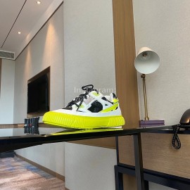 Both Autumn And Winter New Leather Sports Casual Shoes For Women Yellow