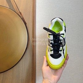 Both Autumn And Winter New Leather Sports Casual Shoes For Women Yellow