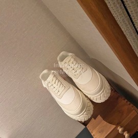 Both Autumn And Winter New Leather Sports Casual Shoes For Women White