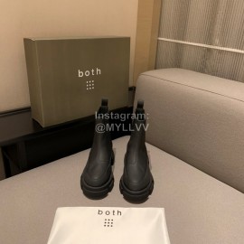 Both Autumn Winter Black Soft Cowhide High Heeled Boots For Women