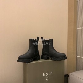 Both Autumn Winter Black Soft Cowhide High Heeled Boots For Women