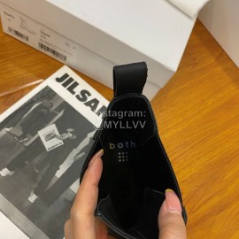 Both Fall Winter New Soft Leather Chelsea Boots For Women Black