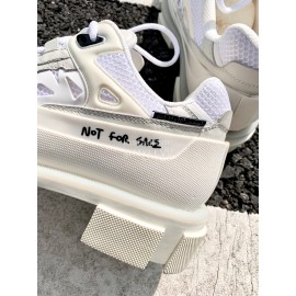 Both Fashion White Thick Soled Casual Shoes For Women 