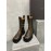 Bottega Veneta Autumn Winter Calf Leather Thick Soled Boots Brown