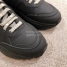 Bottega Veneta Autumn Winter Black Fashion Thick Soles Sneakers 