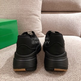 Bottega Veneta Autumn Winter Black Fashion Thick Soles Sneakers 