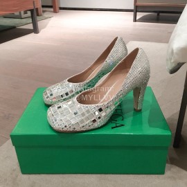 Bottega Veneta Autumn And Winter New Shining High Heels For Women 