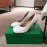 Bottega Veneta Autumn And Winter New Leather High Heels For Women White