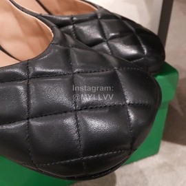 Bottega Veneta Autumn Winter New Leather High Heels For Women Black
