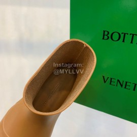 Bottega Veneta Autumn Winter New Pvc Environmental Protection Rain Boots Brown