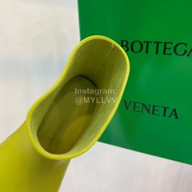 Bottega Veneta Autumn Winter New Pvc Environmental Protection Rain Boots Green