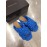 Bottega Veneta New Woven Lambskin Slippers For Women Blue