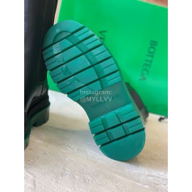 Bottega Veneta Autumn Winter New Thick Sole Leather Boots For Women Black