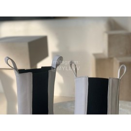 Bottega Veneta Autumn Winter New Thick Sole Leather Boots For Women White