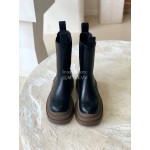 Bottega Veneta Autumn Winter New Thick Sole Leather Boots For Women