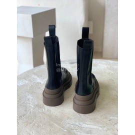 Bottega Veneta Autumn Winter New Thick Sole Leather Boots For Women
