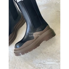 Bottega Veneta Autumn Winter New Thick Sole Leather Boots For Women