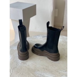 Bottega Veneta Autumn Winter New Thick Sole Leather Boots For Women