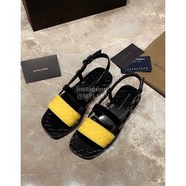 Bottega Veneta Spring Summer New Woven Calf Patent Leather Yellow