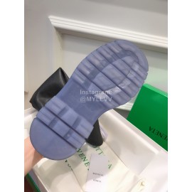 Bottega Veneta Autumn New Fashion Knee Elastic Boots For Women Blue