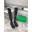 Bottega Veneta Autumn New Fashion Knee Elastic Boots For Women Green