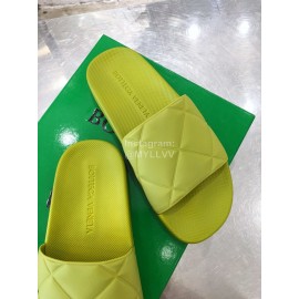 Bottega Veneta Spring Soft Sheepskin Slippers For Women Green