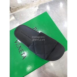 Bottega Veneta Spring Soft Sheepskin Slippers For Women Black