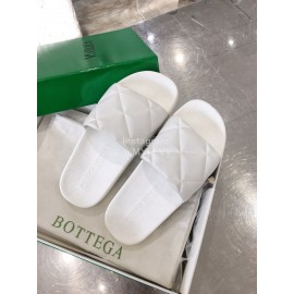 Bottega Veneta Spring Soft Sheepskin Slippers For Women White