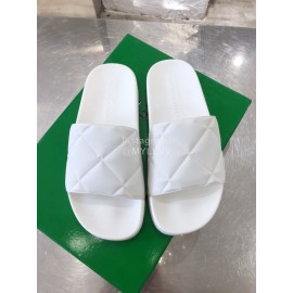 Bottega Veneta Spring Soft Sheepskin Slippers For Women White