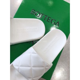 Bottega Veneta Spring Soft Sheepskin Slippers For Women White