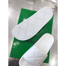 Bottega Veneta Spring Soft Sheepskin Slippers For Women White