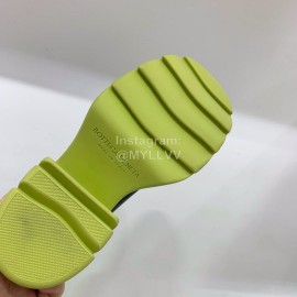 Bottega Veneta Autumn Winter New Calf Leather Thick High Heel Sandals Yellow