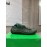 Bottega Veneta Pvc Rubber Lace Up Sneakers For Women Dark Green