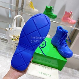 Bottega Veneta Fashion Waterproof Rain Boots For Women Blue