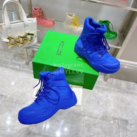 Bottega Veneta Fashion Waterproof Rain Boots For Women Blue