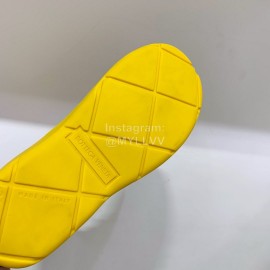 Bottega Veneta Fashion Thick Soled Lace Up Boots For Women Yellow