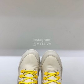 Bottega Veneta Fashion Thick Soled Lace Up Boots For Women White