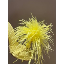 Bottega Veneta Calf Leather High Heeled Sandals For Women Yellow