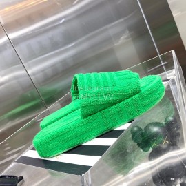 Bottega Veneta Fashion Thick Soled Slippers For Women Green