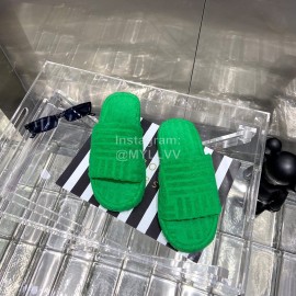 Bottega Veneta Fashion Thick Soled Slippers For Women Green