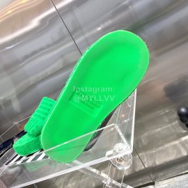 Bottega Veneta Fashion Thick Soled Slippers For Women Green